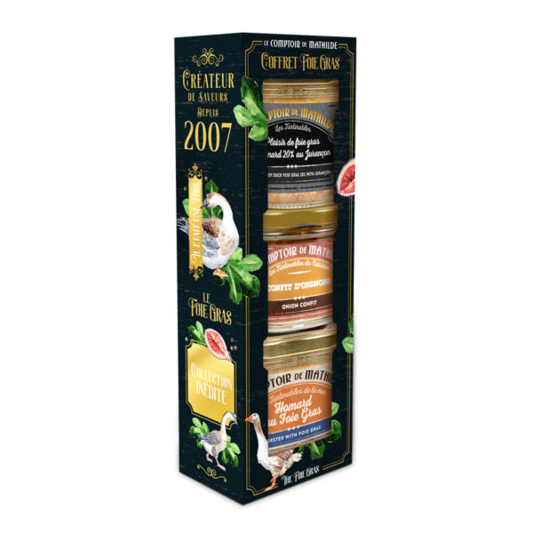 Coffret Foie Gras - 3 x 90g